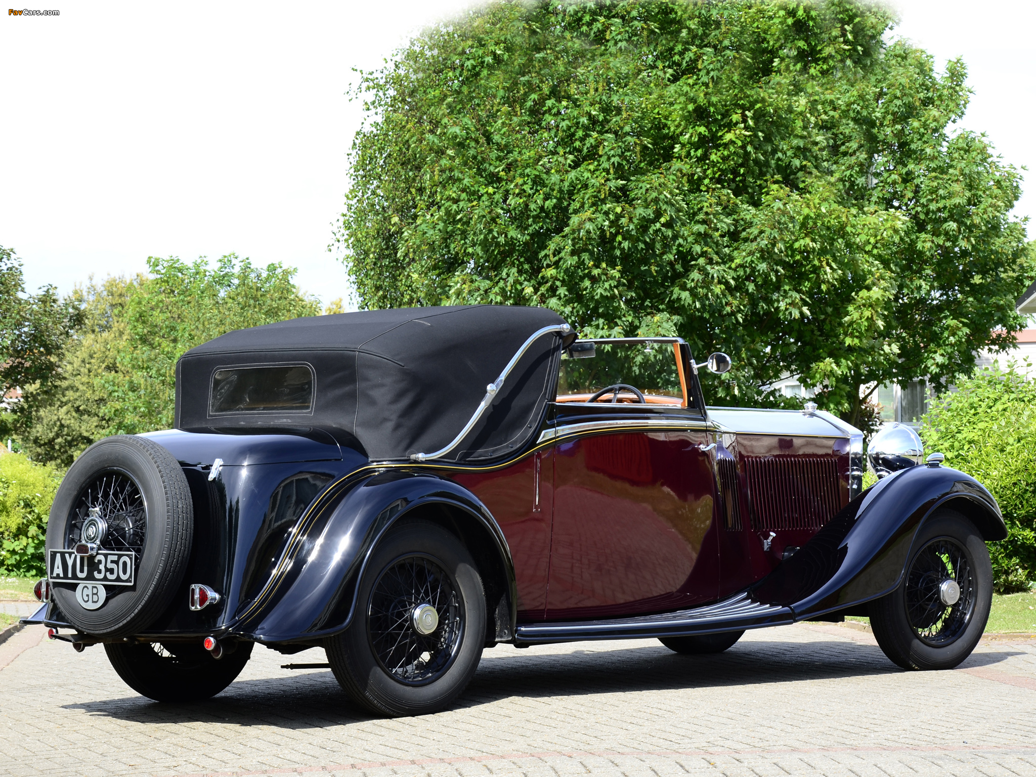 Rolls-Royce 20/25 HP Drophead Coupe by Thrupp & Maberly 1934 wallpapers (2048 x 1536)