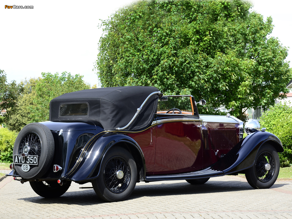 Rolls-Royce 20/25 HP Drophead Coupe by Thrupp & Maberly 1934 wallpapers (1024 x 768)