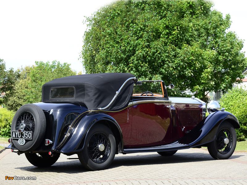 Rolls-Royce 20/25 HP Drophead Coupe by Thrupp & Maberly 1934 wallpapers (800 x 600)