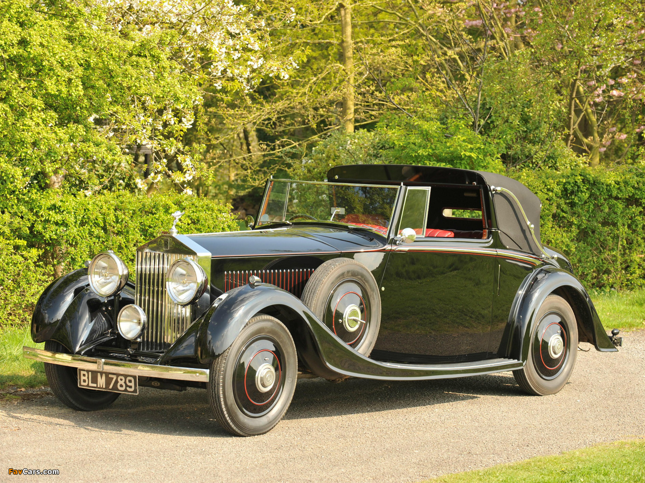 Rolls-Royce 20/25 HP Drophead Coupe by Mulliner 1934 wallpapers (1280 x 960)