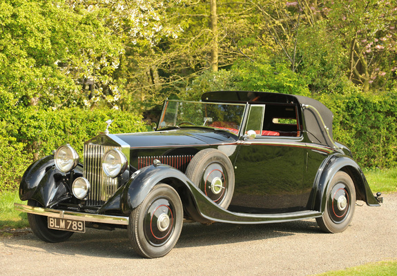 Rolls-Royce 20/25 HP Drophead Coupe by Mulliner 1934 wallpapers