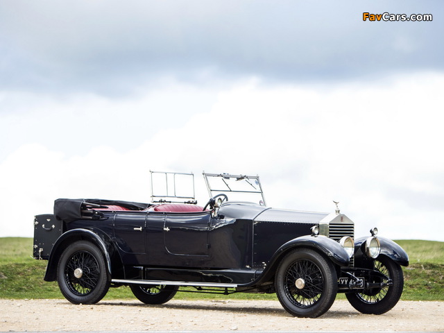 Rolls-Royce 20 HP Coupe Cabriolet by Barker 1928 pictures (640 x 480)