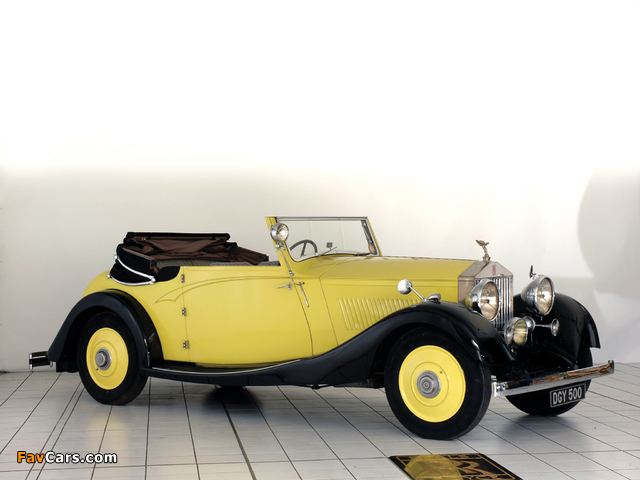 Rolls-Royce 20 HP Drophead Coupe 1926 wallpapers (640 x 480)