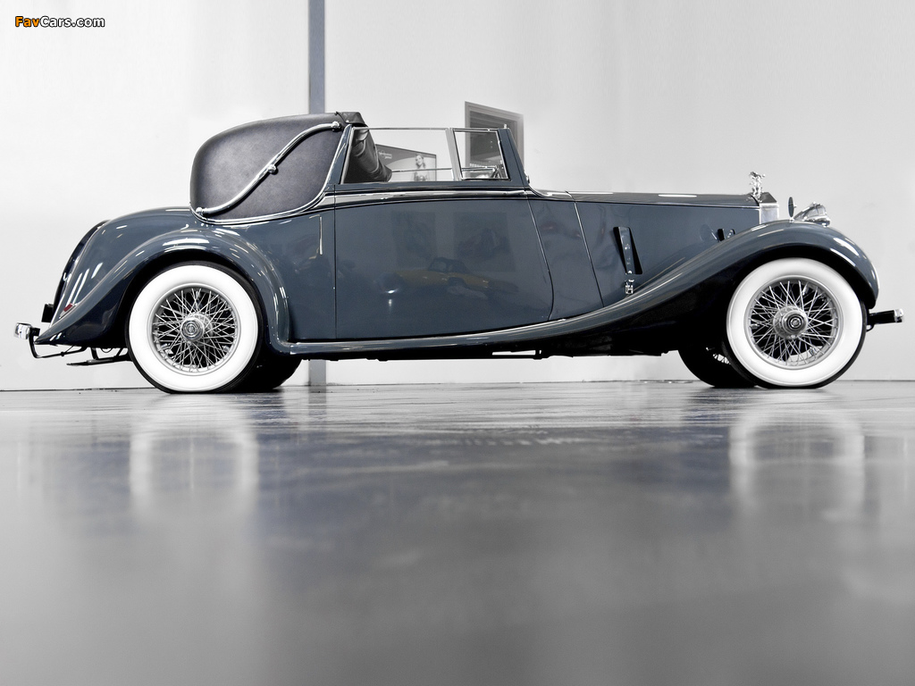 Images of Rolls-Royce 25/30 HP Sedanca Coupe by Hooper 1937 (1024 x 768)