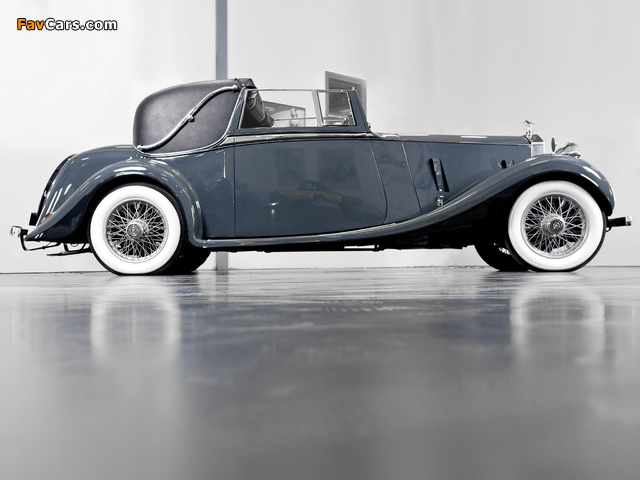 Images of Rolls-Royce 25/30 HP Sedanca Coupe by Hooper 1937 (640 x 480)
