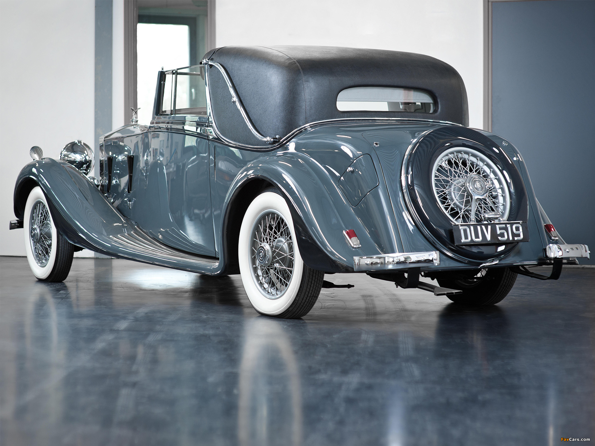 Images of Rolls-Royce 25/30 HP Sedanca Coupe by Hooper 1937 (2048 x 1536)