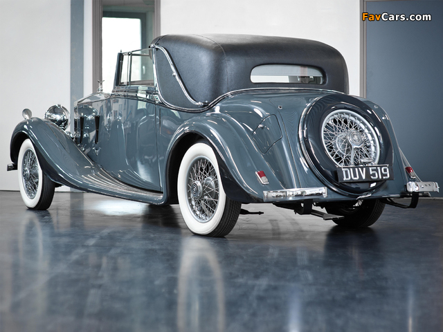 Images of Rolls-Royce 25/30 HP Sedanca Coupe by Hooper 1937 (640 x 480)