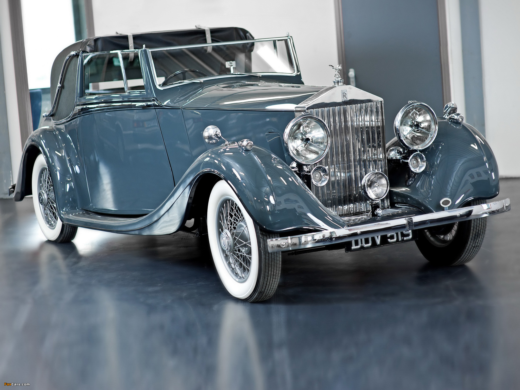 Rolls-Royce 25/30 HP Sedanca Coupe by Hooper 1937 photos (2048 x 1536)