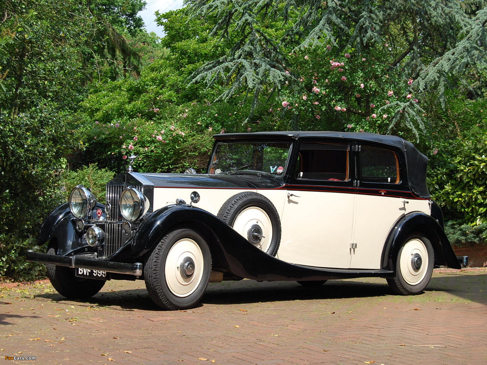Rolls-Royce 25/30 HP Tickford All Weather Saloon by Salmons & Sons 1937 wallpapers (1600 x 1200)