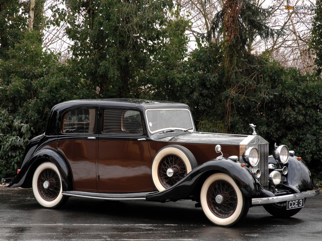 Rolls-Royce 25/30 HP Sport Saloon 1938 pictures (1024 x 768)