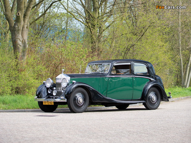 Rolls-Royce 25/30 HP Sports Saloon by James Young 1938 wallpapers (640 x 480)