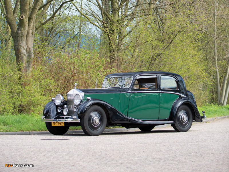 Rolls-Royce 25/30 HP Sports Saloon by James Young 1938 wallpapers (800 x 600)