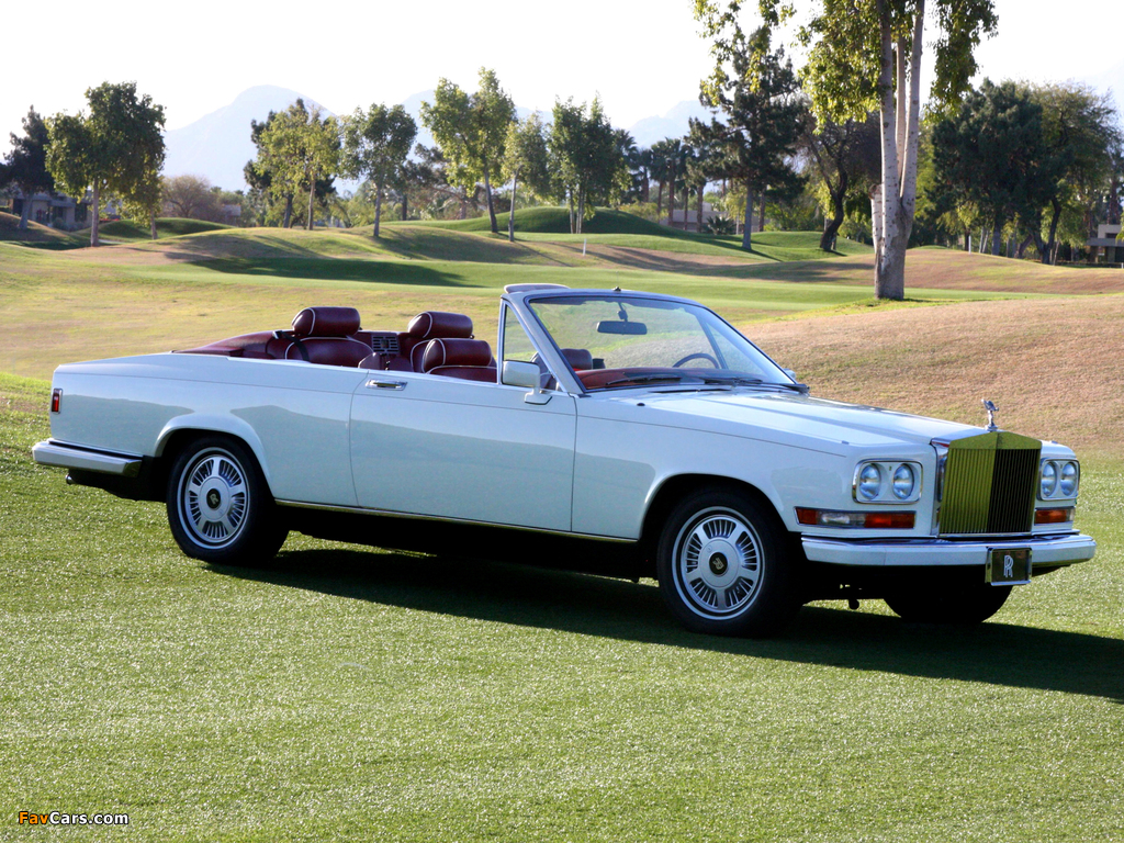 Images of Rolls-Royce Camargue Retractable Hardtop by Niko-Michael Coachworks 1987 (1024 x 768)