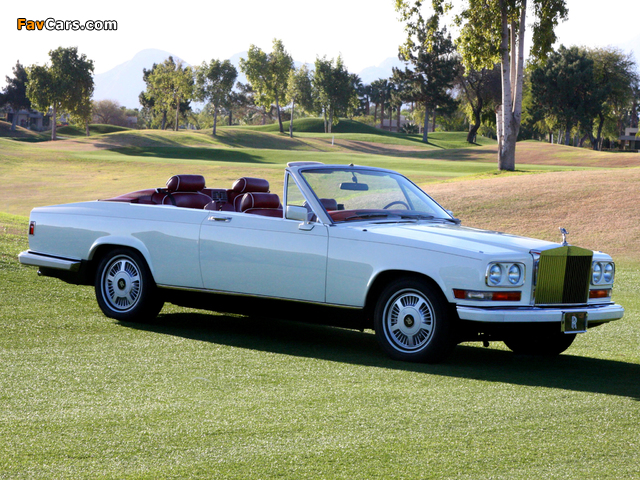 Images of Rolls-Royce Camargue Retractable Hardtop by Niko-Michael Coachworks 1987 (640 x 480)