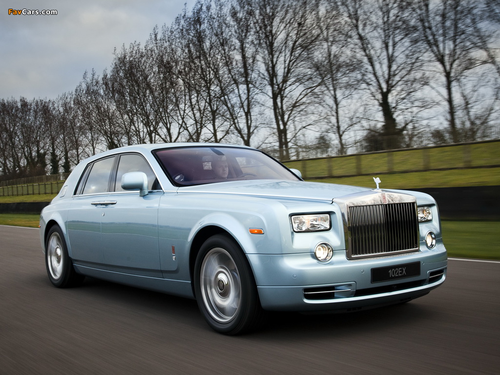 Rolls-Royce 102EX Electric Concept 2011 wallpapers (1024 x 768)