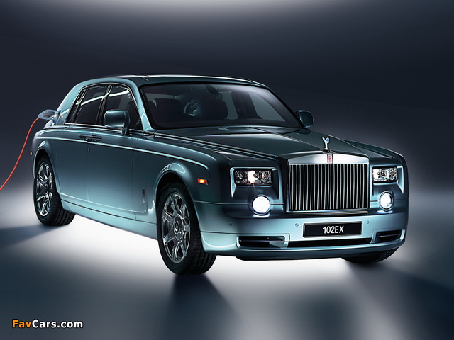 Rolls-Royce 102EX Electric Concept 2011 wallpapers (640 x 480)