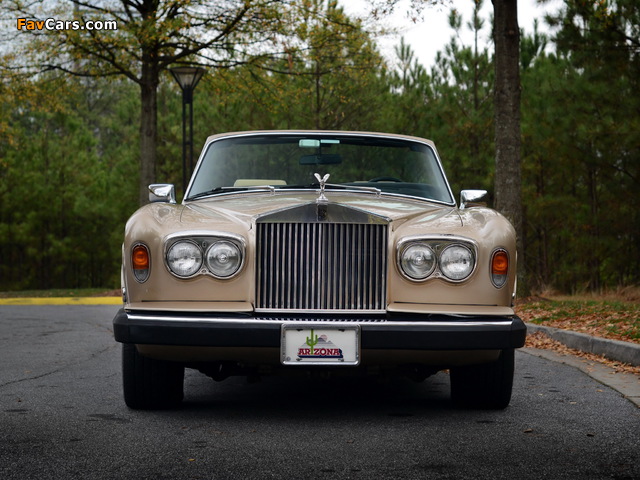 Images of Rolls-Royce Corniche Convertible 1977–87 (640 x 480)