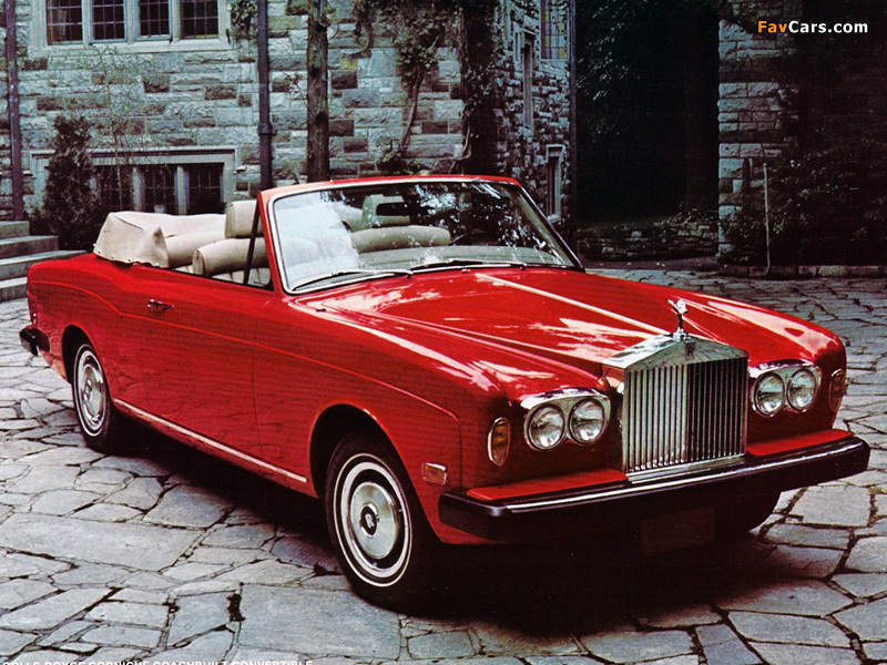 Images of Rolls-Royce Corniche Convertible 1977–87 (800 x 600)