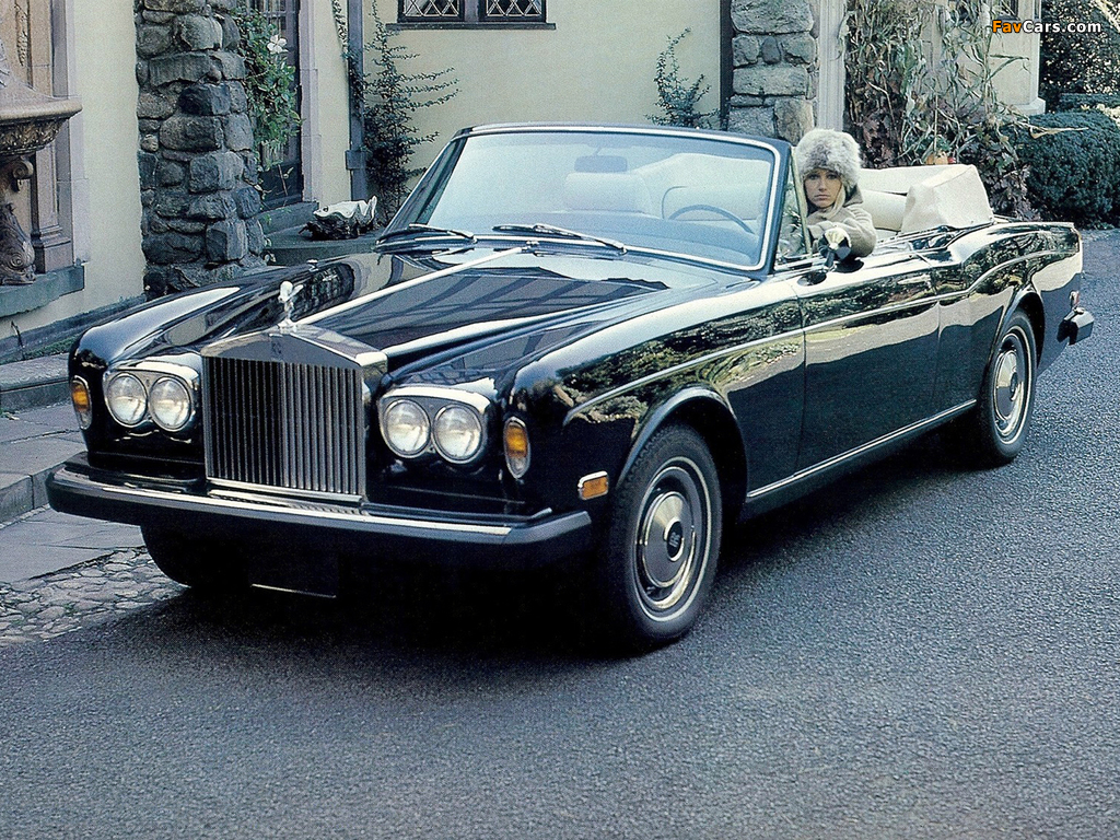 Photos of Rolls-Royce Corniche Convertible 1977–87 (1024 x 768)