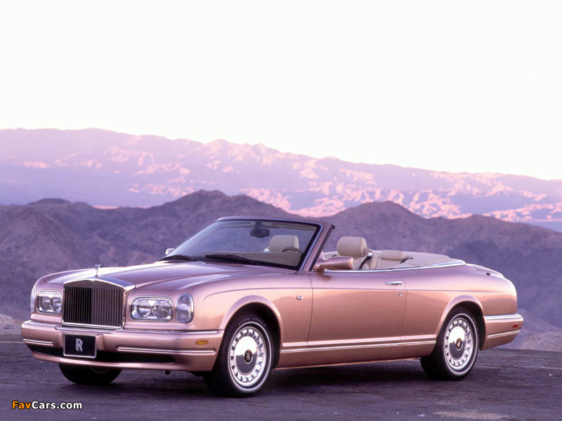 Photos of Rolls-Royce Corniche 2000–02 (800 x 600)