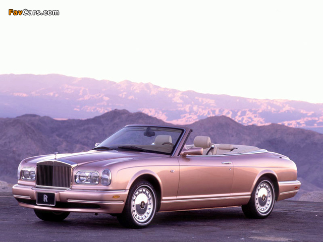 Photos of Rolls-Royce Corniche 2000–02 (640 x 480)