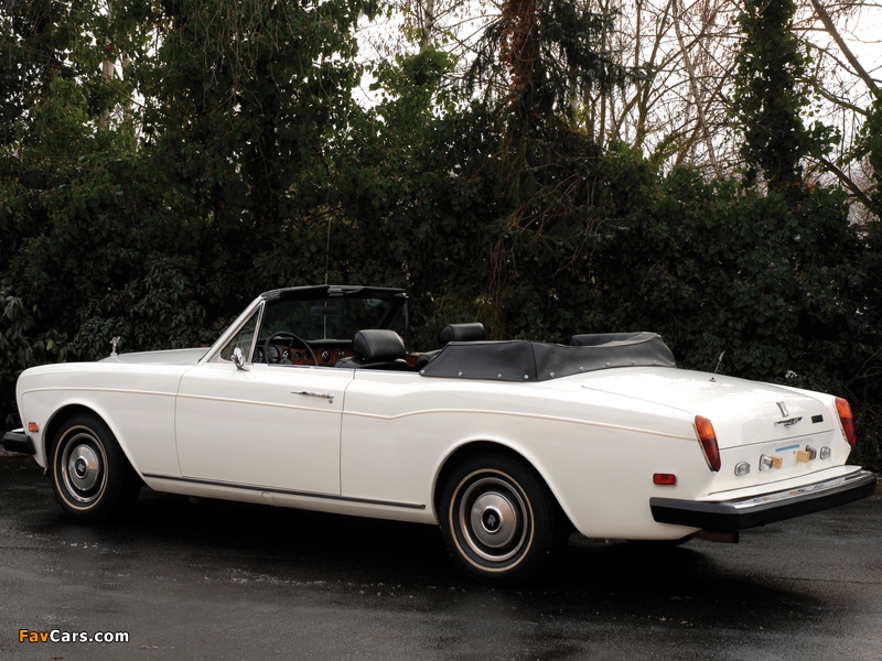 Pictures of Rolls-Royce Corniche Convertible 1977–87 (800 x 600)