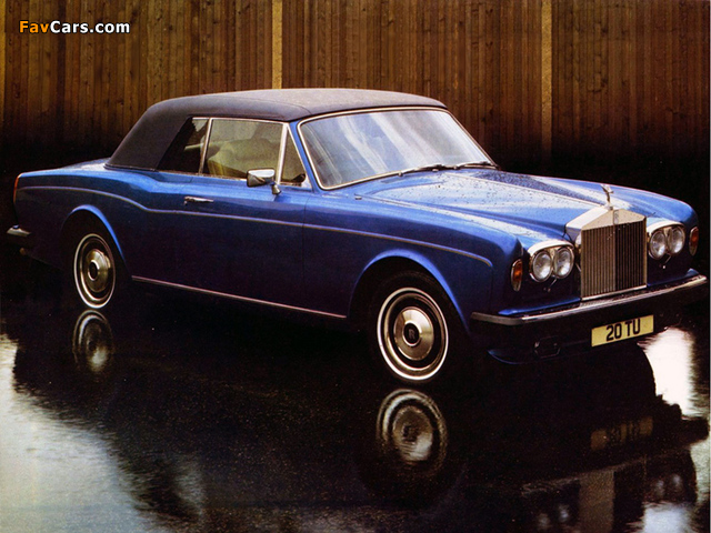 Rolls-Royce Corniche Convertible 1977–87 wallpapers (640 x 480)