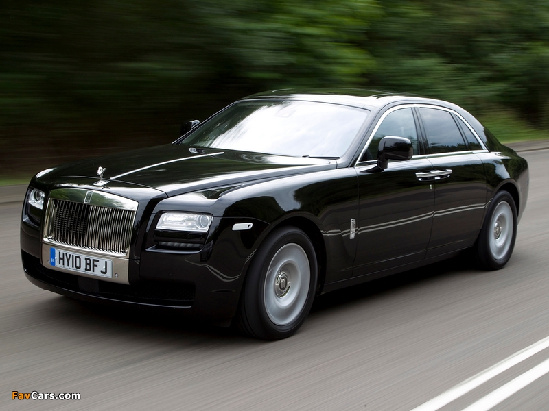 Pictures of Rolls-Royce Ghost UK-spec 2009–14 (800 x 600)