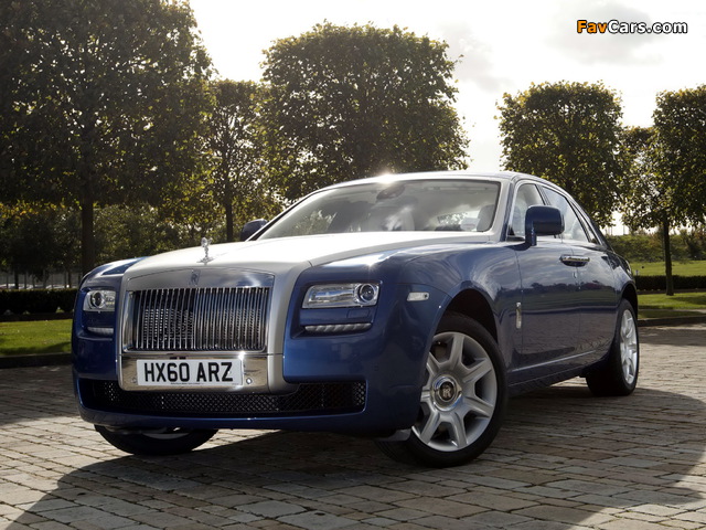 Rolls-Royce Ghost UK-spec 2009–14 photos (640 x 480)