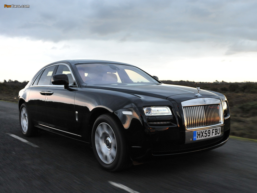 Rolls-Royce Ghost UK-spec 2009–14 pictures (1024 x 768)