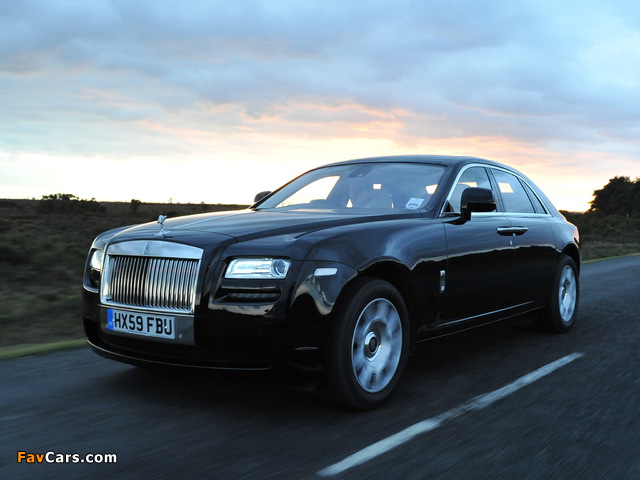 Rolls-Royce Ghost UK-spec 2009–14 pictures (640 x 480)