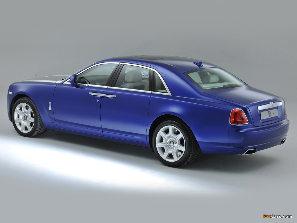 Rolls-Royce Ghost UK-spec 2009–14 wallpapers (1024 x 768)