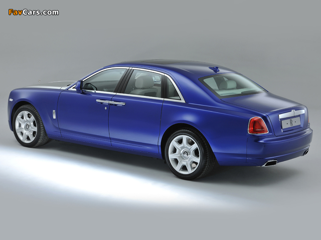 Rolls-Royce Ghost UK-spec 2009–14 wallpapers (640 x 480)