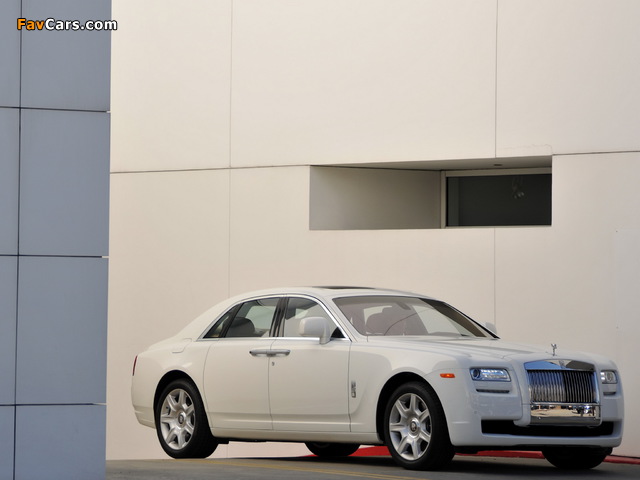 Rolls-Royce Ghost US-spec 2009–14 wallpapers (640 x 480)