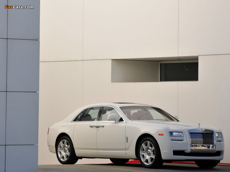 Rolls-Royce Ghost US-spec 2009–14 wallpapers (800 x 600)