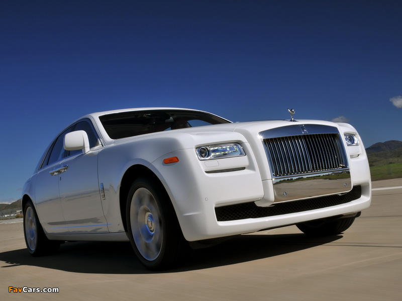 Rolls-Royce Ghost US-spec 2009–14 wallpapers (800 x 600)