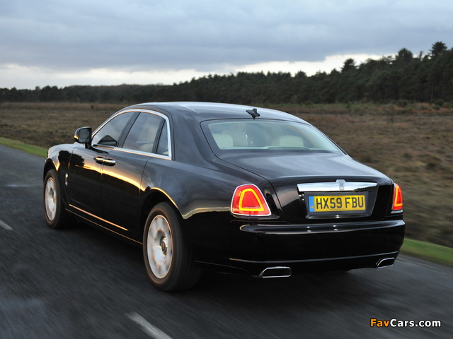 Rolls-Royce Ghost UK-spec 2009–14 wallpapers (640 x 480)