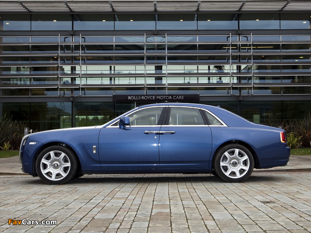 Rolls-Royce Ghost UK-spec 2009–14 wallpapers (640 x 480)
