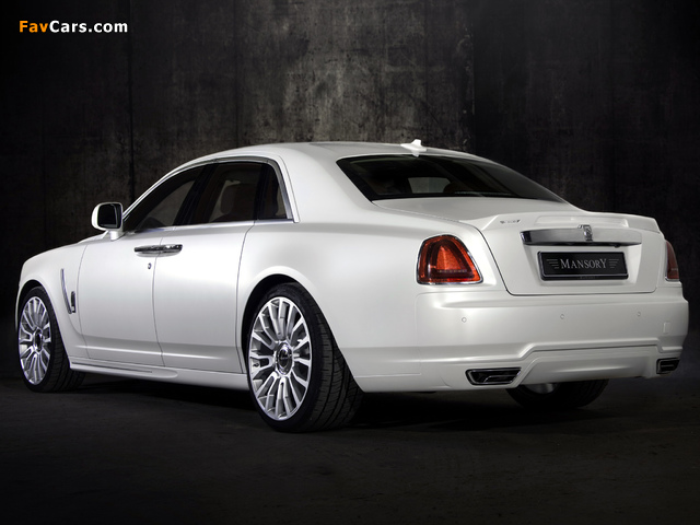 Mansory Rolls-Royce White Ghost Limited 2010 wallpapers (640 x 480)
