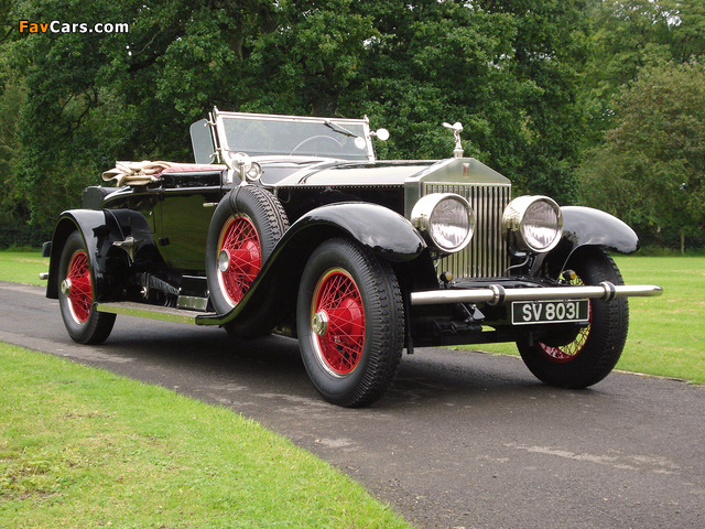 Images of Rolls-Royce Springfield Phantom I Piccadilly Roadster 1927 (640 x 480)