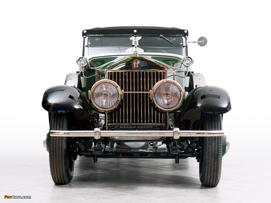 Images of Rolls-Royce Springfield Phantom I Convertible Sedan by Hibbard & Darrin 1929 (1024 x 768)