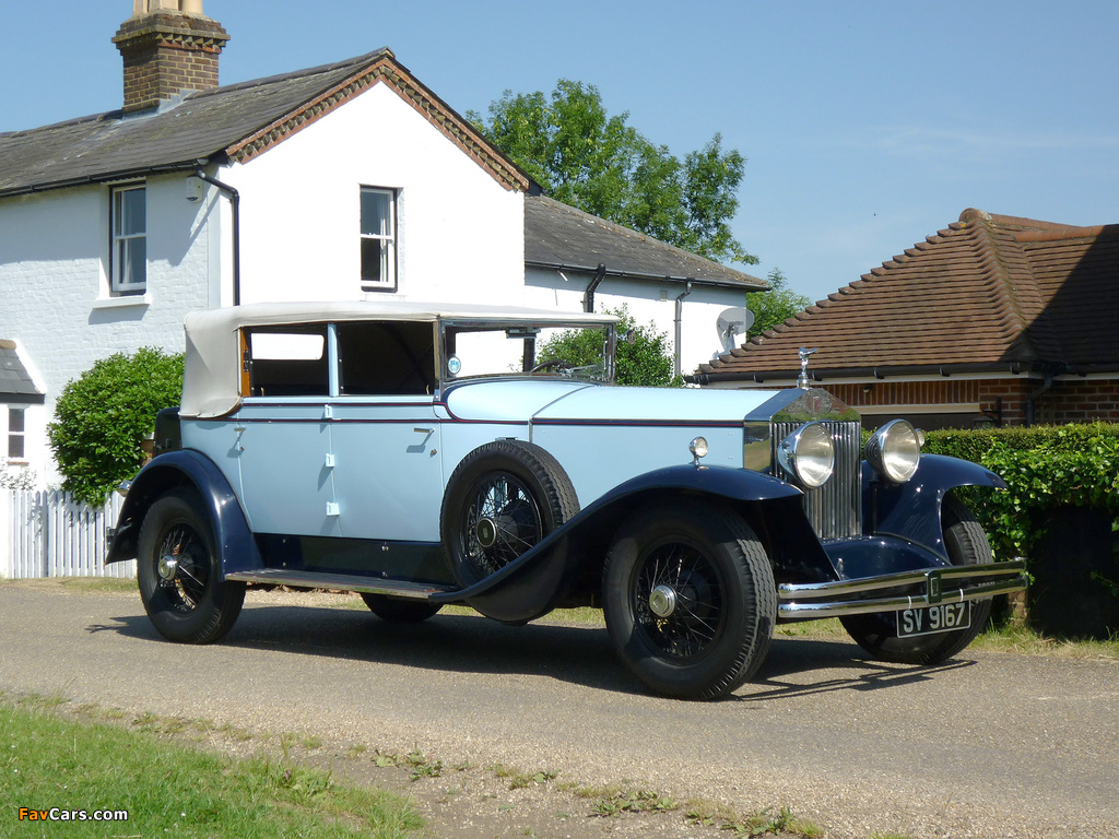 Images of Rolls-Royce Springfield Phantom I Newmarket All-weather Tourer by Brewster 1929 (1024 x 768)