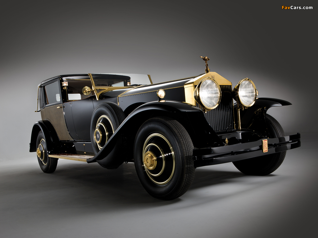 Images of Rolls-Royce Phantom I Riviera Town Brougham by Brewster 1929 (1024 x 768)