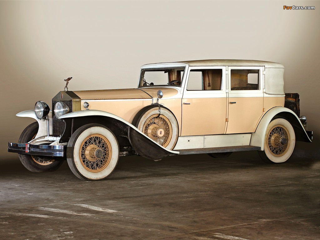 Images of Rolls-Royce Phantom I Avon Touring Sedan by Brewster 1929 (1024 x 768)