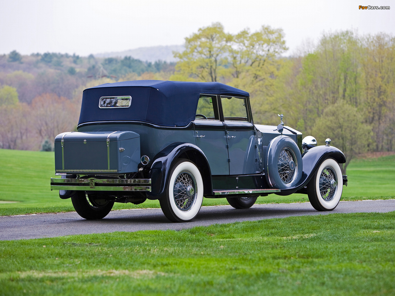 Images of Rolls-Royce Phantom I Convertible Sedan by Hibbard & Darrin 1929 (1280 x 960)
