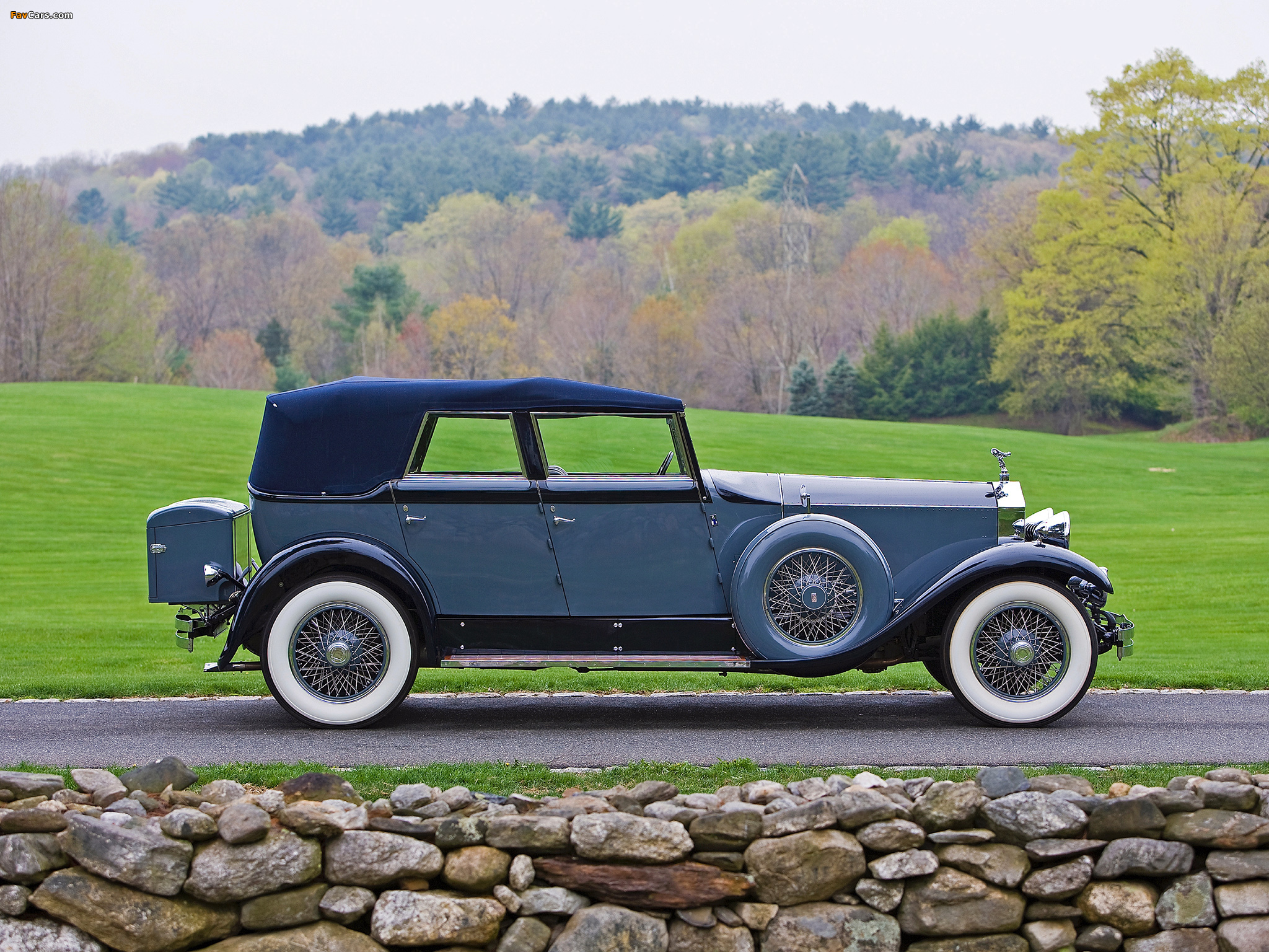 Images of Rolls-Royce Phantom I Convertible Sedan by Hibbard & Darrin 1929 (2048 x 1536)