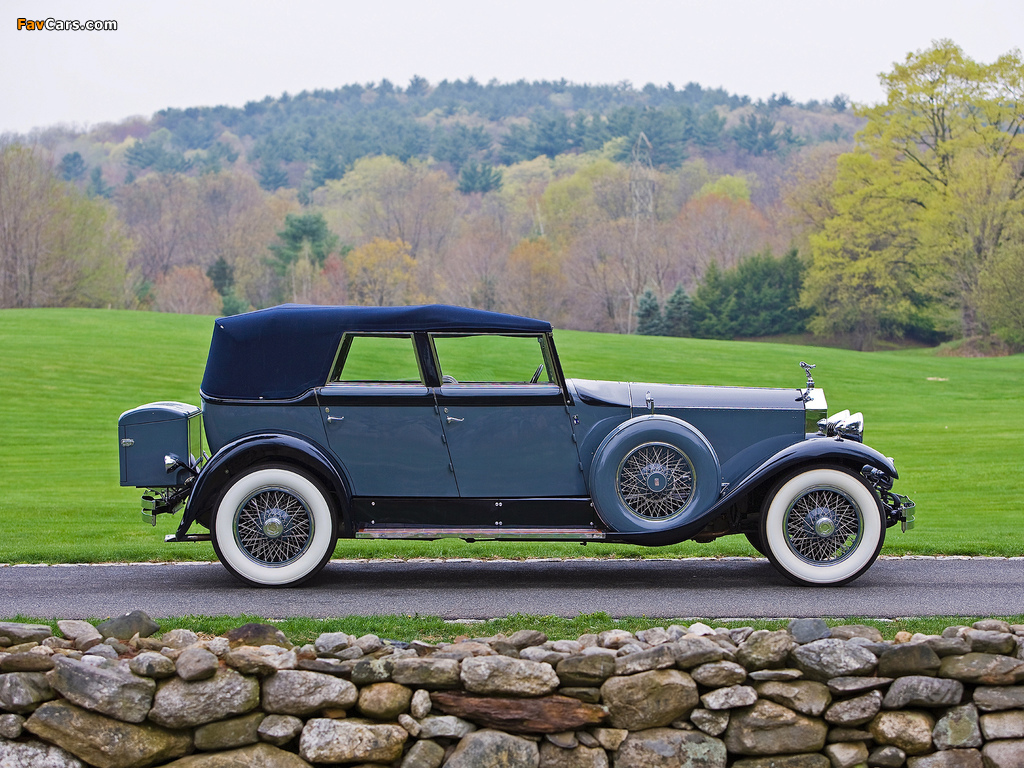 Images of Rolls-Royce Phantom I Convertible Sedan by Hibbard & Darrin 1929 (1024 x 768)