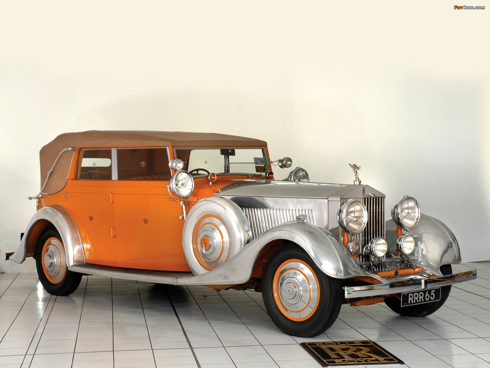 Images of Rolls-Royce Phantom II 40/50 HP Cabriolet Star of India 1934 (1600 x 1200)