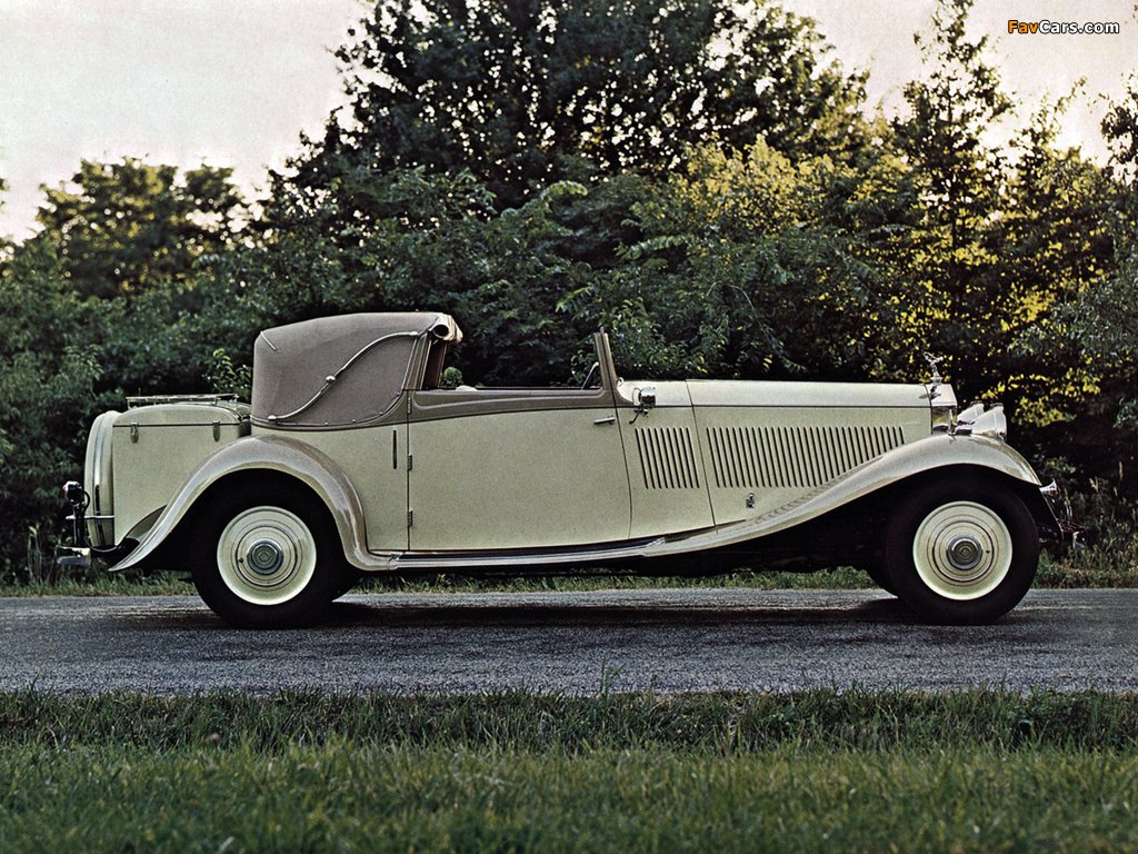 Images of Rolls-Royce Phantom II Continental Sedanca Drophead Coupe 1934 (1024 x 768)