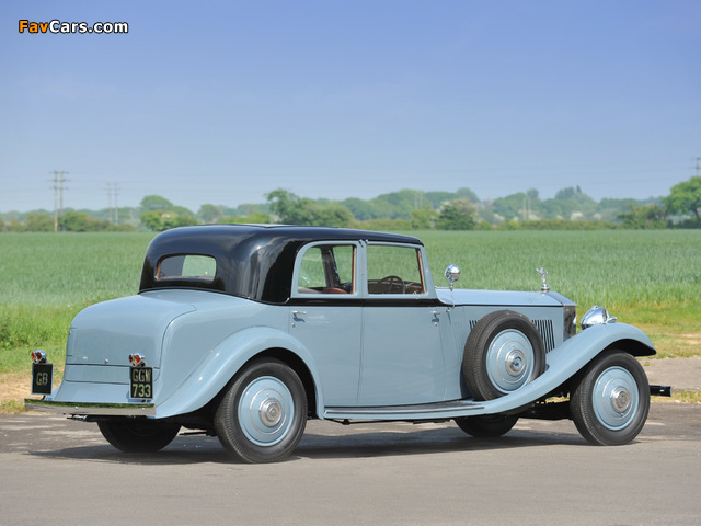 Images of Rolls-Royce Phantom II 40/50 HP Continental Saloon by Barker 1934 (640 x 480)